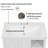 Wenty 18.03'' Ceramic Rectangular Bathroom Sink