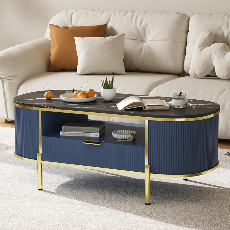Coffee Table, Blue