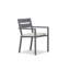 Pacifica Dining Arm Chair - White - Canvas Flax-404773775-404773878
