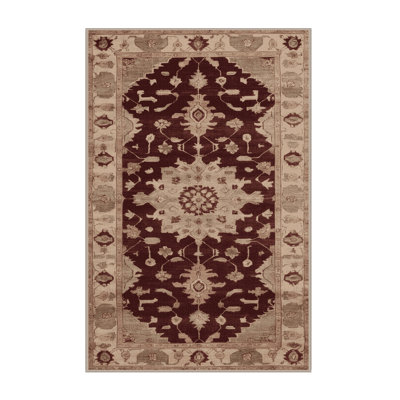 Tapis brun lavable à la machine