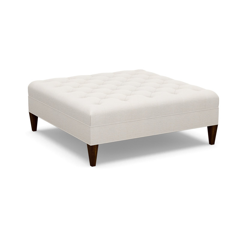 Square Ottoman, Walnut, 9637-82