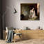 «Cinderella at the Kitchen Fire» par Thomas Sully - Art mural sur toile tendue avec châssis-83309401