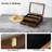 Fine Silverware Box With Glass Lid, 2-Layer Wooden Silverware Chest With Drawer,2 Layer-108372409