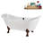 71" Streamline Clawfoot Tub,Tray,Drain and Clawfeet-101628946-102360905
