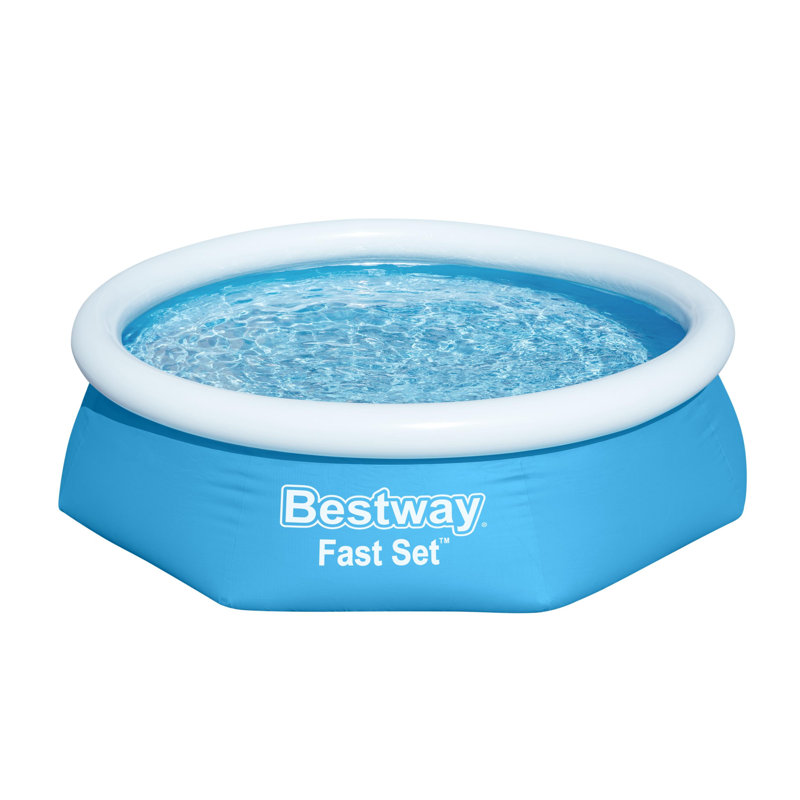 Bestway Fast Set Inflatable Swimming Pool Round 244x66 cm 57265