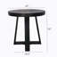Table basse D23,5 x 24,5 po, noir