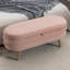 Banc de rangement en velours Noelany-2039623311