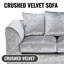 2 Seater Velvet Sofa-15956921