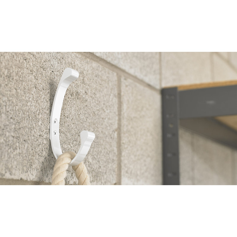 Crochet mural Contemporary, Blanc