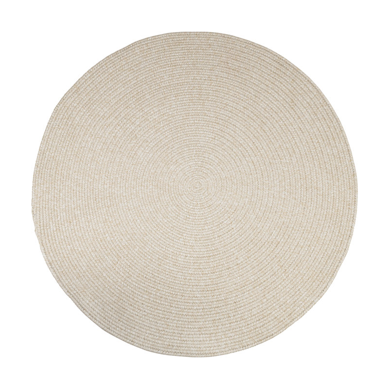 Tapis intérieur / extérieur tressé Happel, Rond 10pi