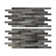 13.5'' W x 5.75'' L Metal Peel and Stick Subway Tile