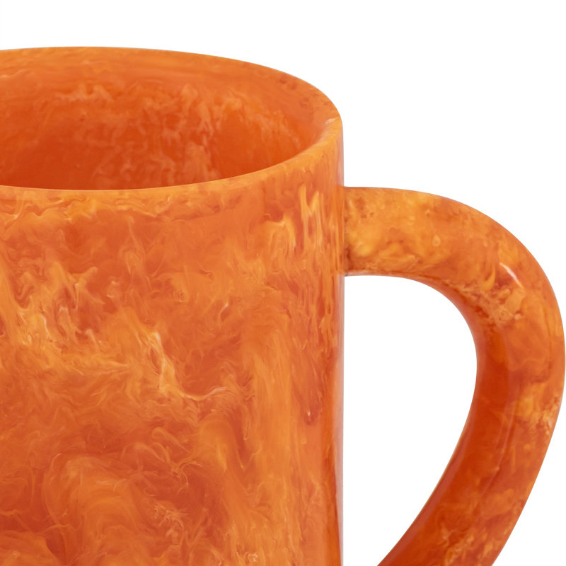 Pichet en résine orange, Orange
