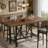 Rustic Pub Bar Counter,Sturdy Bar Table