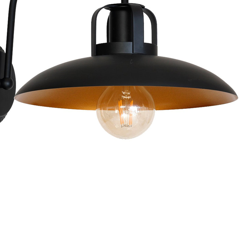 Felix I Steel Armed Sconce