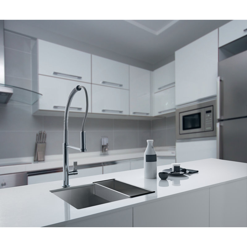 Évier de cuisine encastrable L 22,8125 po x l 17,75 po Peak