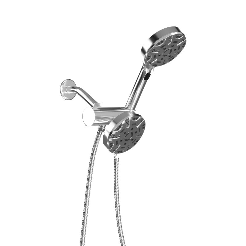 Pressure-Balanced Complete Shower System with Rough in-Valve, Chrome