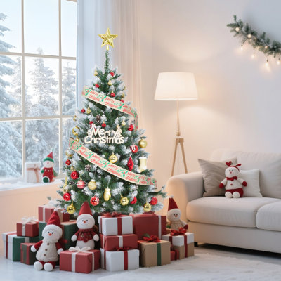 Lighted Artificial Christmas Tree