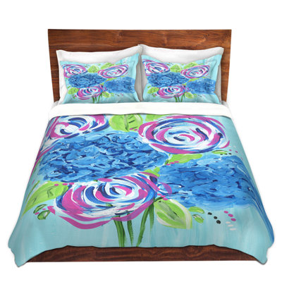 Ensemble de housse de couette pour grand lit DiaNoche par Shay Livenspargar - Lollipop Garden 2