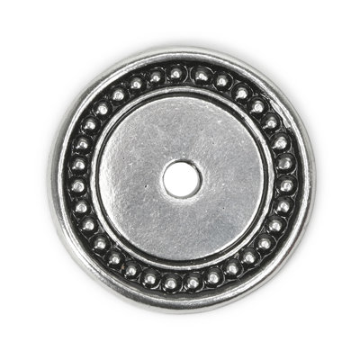 Écusson rond à perles 