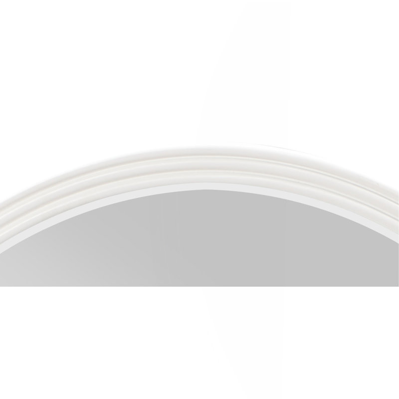 Miroir rond gris