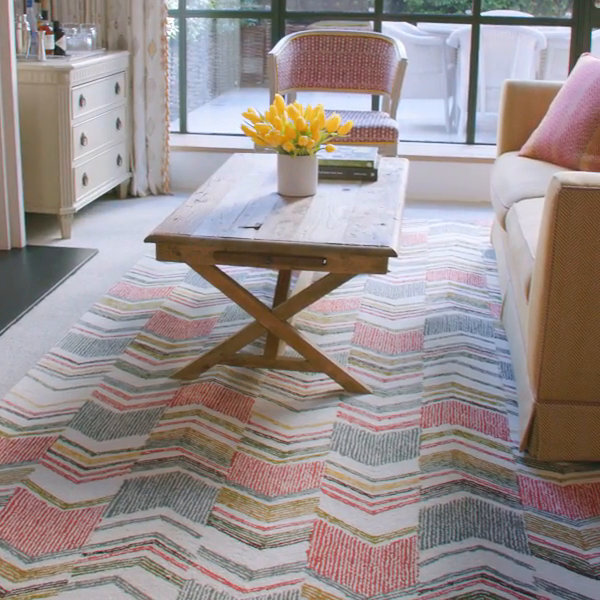 Handmade Multicolor Wool Rectangular 8' x 10' Rug