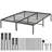 Tesfai 14'' Steel Platform Bed-867532885-823876193