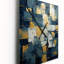 Comfort Of Glory - Expressionnisme abstrait bleu I - Horloge murale moderne avec peinture abstraite-99638098