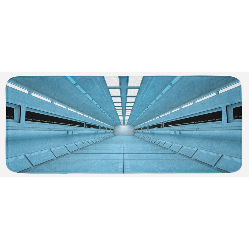 Modern & Contemporary Polyester Kitchen Mat