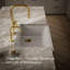 Évier de cuisine encastré à rebord et cuve simple avec tablier long 33 po x 22 Whitehaven®-101828978