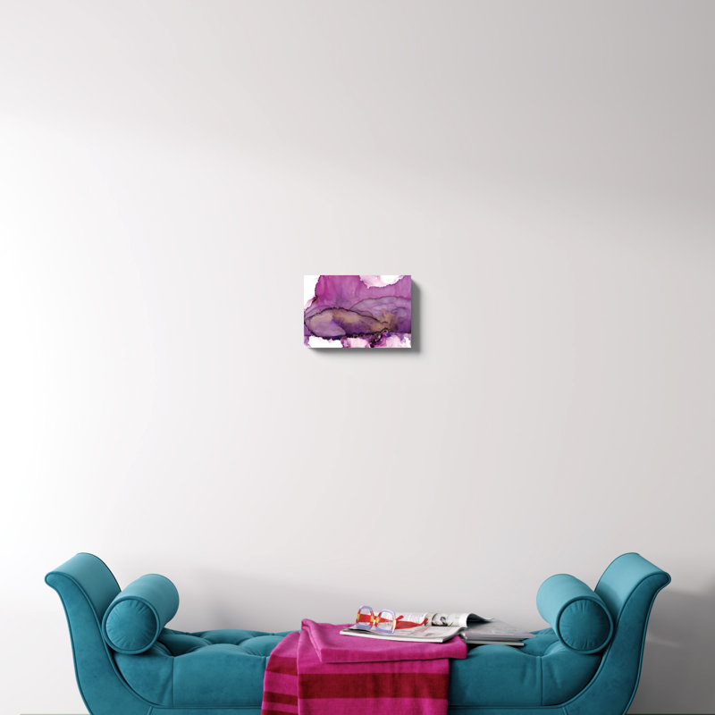 Violet par Chris Paschke, reproduction d'art sur toile tendue, H 8 po x l 12 po