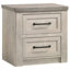 Ensemble de chambre à coucher Daleyssa 4 pièces pour lit queen, gris et taupe vieilli-224006526-224006527