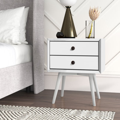 Solid Wood Bedside Table