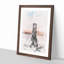 Bridge In San Francisco Watercolour - Picture Frame Graphic Art-56923207-56923210