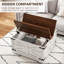 Table basse avec rangement caché HOMcom