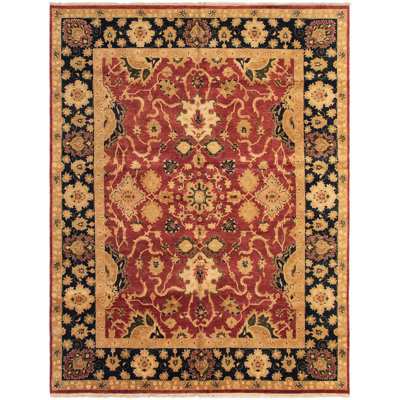 Hinz One-of-a-Kind 9'8" X 13'0" 2010s Wool Area Rug in