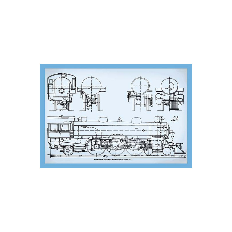 Milwaukee roadhigh wheel pacific, impression