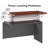 Series C 60W x 43D 3 Position Sit to Stand L Shaped Desk with Mobile File Cabinet-36134388-36134389