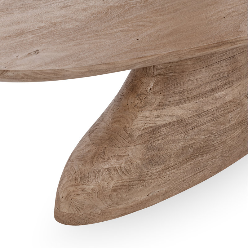 Amra Oval Solid Wood Dining Table