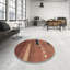 Tapis décoratif multicolore à motif abstrait-714307272
