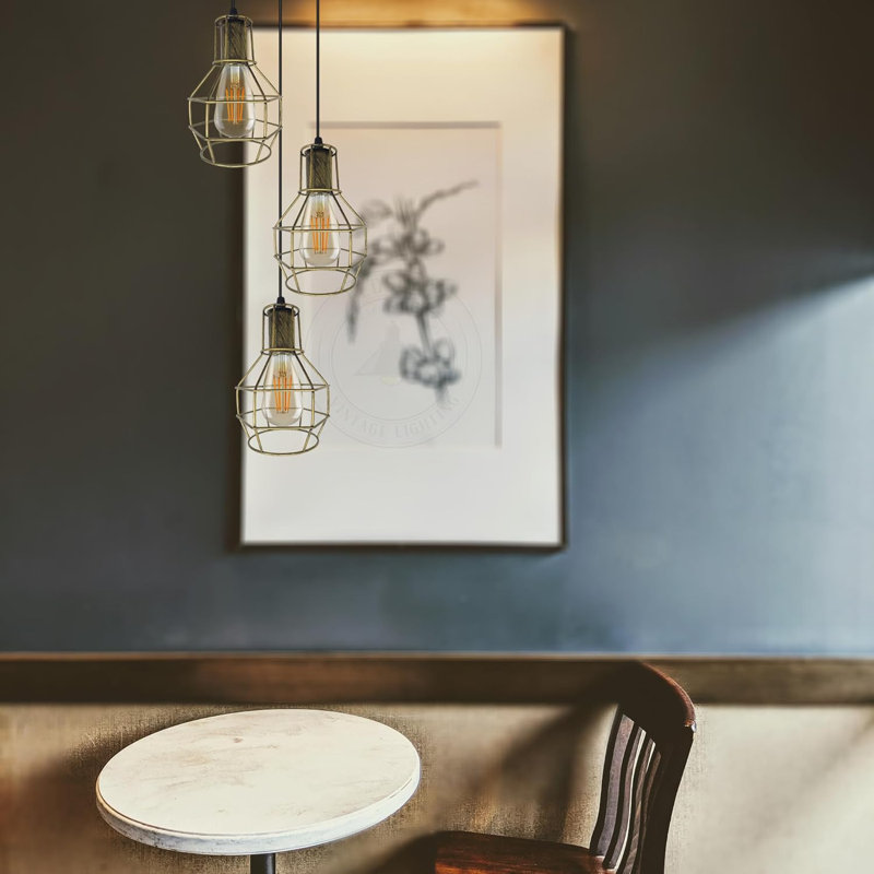 Antanasia 3 - Light Pendant, Brushed Brass