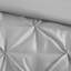 Édredon pour très grand lit 7 pièces, gris avec capitonnage attrayant Literie pour très grand lit, inclus-125963289-125963296