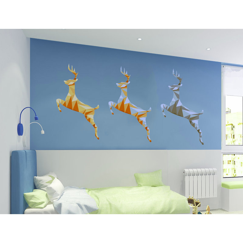 Animals Wall Decal, 46" H x 86" W