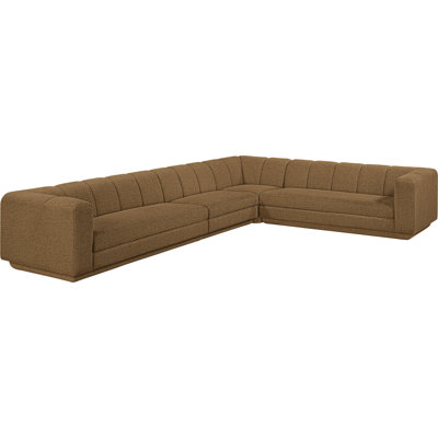 Tissu rembourré 4 pièces Landis Canapé modulaire modulaire