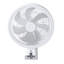 Ventilateur mural de 8,5 po, ventilateur suspendu oscillant avec télécommande, flux d'air puissant de 10 pi, moteur à courant continu, 4 vitesses et minuterie, inclinaison verticale automatique de 90 ° horizontale et manuelle, idéal pour la maison, le bureau, le véhicule récréatif