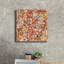  «Eloquent Symphony Xi» par Laura Gibson, art mural sur toile, 18 po x 18 po