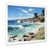 White Single Picture Framed