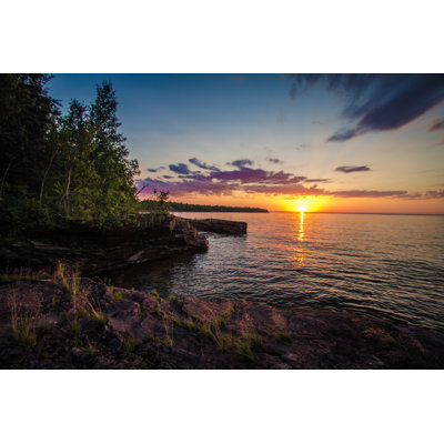 " Sunset On Lake Superior "
