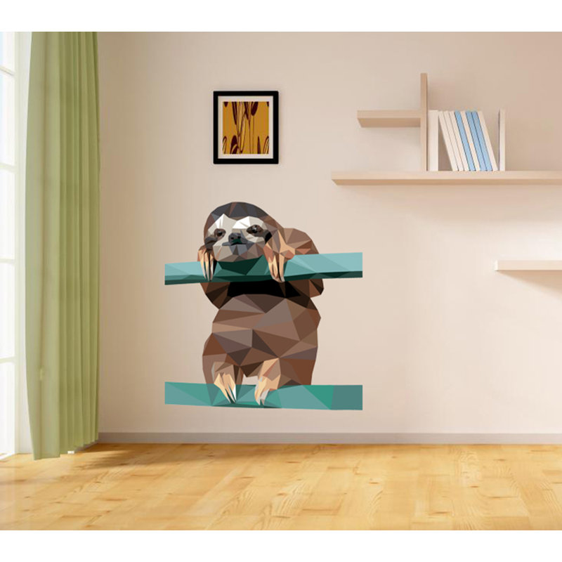 Animals Wall Decal, 33" H x 39" W