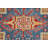 Geometric Kazak Oriental Accent Rug