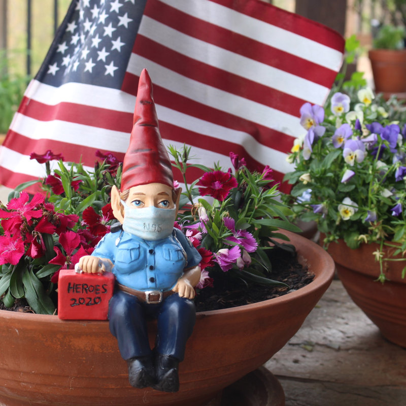 Statue de gnome de jardin Wellsboro EMT